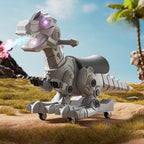 Kids Dinosaur Ride on Car Spray Sliding Car Outdoors Indoors Toys with Lights and Music