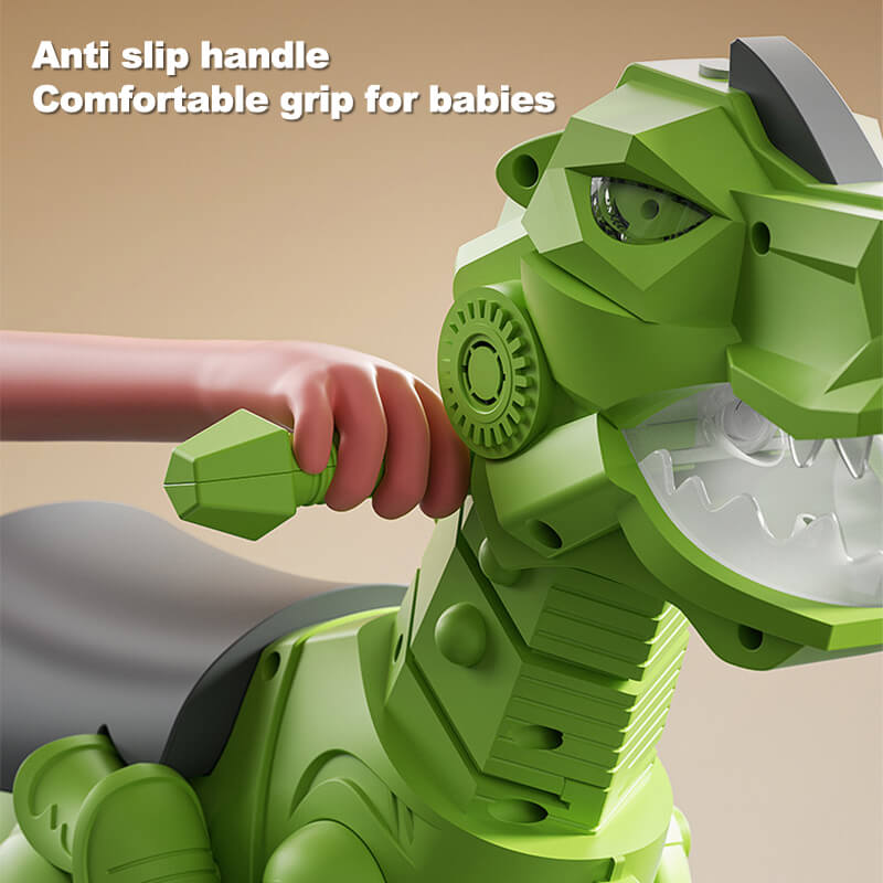 Kids Dinosaur Ride on Car Spray Sliding Car Outdoors Indoors Toys with Lights and Music