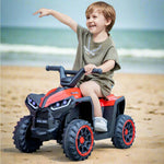 6V Kids ATV Dual Motors 4 Wheeler Off-Road Electric ATV Ride on Car wih Light Music For Boys & Girls