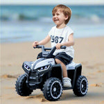 6V Kids ATV Dual Motors 4 Wheeler Off-Road Electric ATV Ride on Car wih Light Music For Boys & Girls