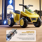 Kids Electric ATV 6V Ride-On Toy with Music Light 4-wheels Dual Drive Car