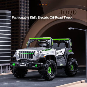 12V Kids Electric Car with Remote 4-Wheel Ride on Car w/ Shovel Light & Music For Boys & Girls
