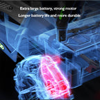 12V Kids Electric Car with Remote 4-Wheel Ride on Car w/ Shovel Light & Music For Boys & Girls