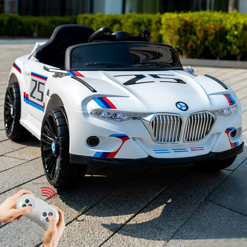 Kids Electric Car with Remote Control Ride on Car w/Rocking Function Light & Music For Boys & Girls