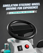 Kids F1 Electric Go Kart 6V Ride-On Car with Parent Remote Control and Safety Belt