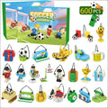 Football Advent Calendar 24 Days Soccer Surprises Set Holiday Gift for Young Fans