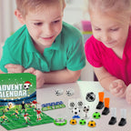 Football Advent Calendar 24 Days Soccer Surprises Set Holiday Gift for Young Fans