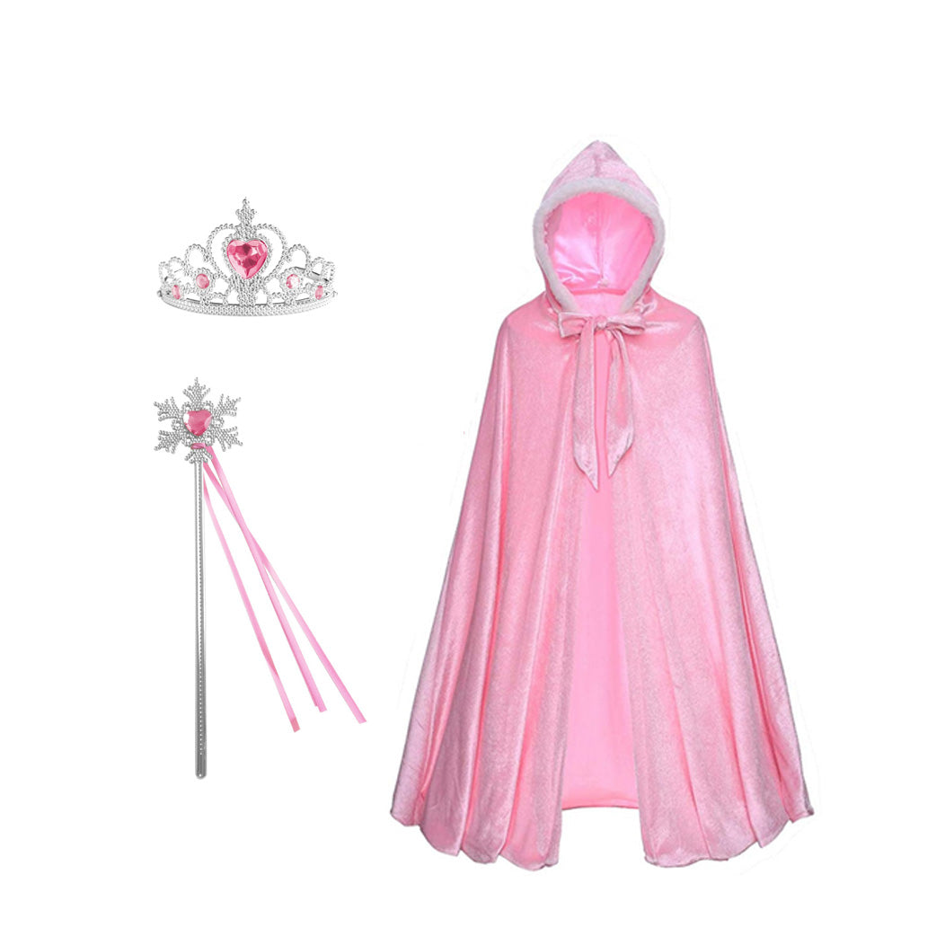 Girls Glinda Dress The Good Witch Pink Glinda Outfit Wicked Cosplay Costume 4-12 Years Old