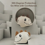 Kids Helmet Cute Lightweight Helmet Adjustable Head Circumference For Boys Girls