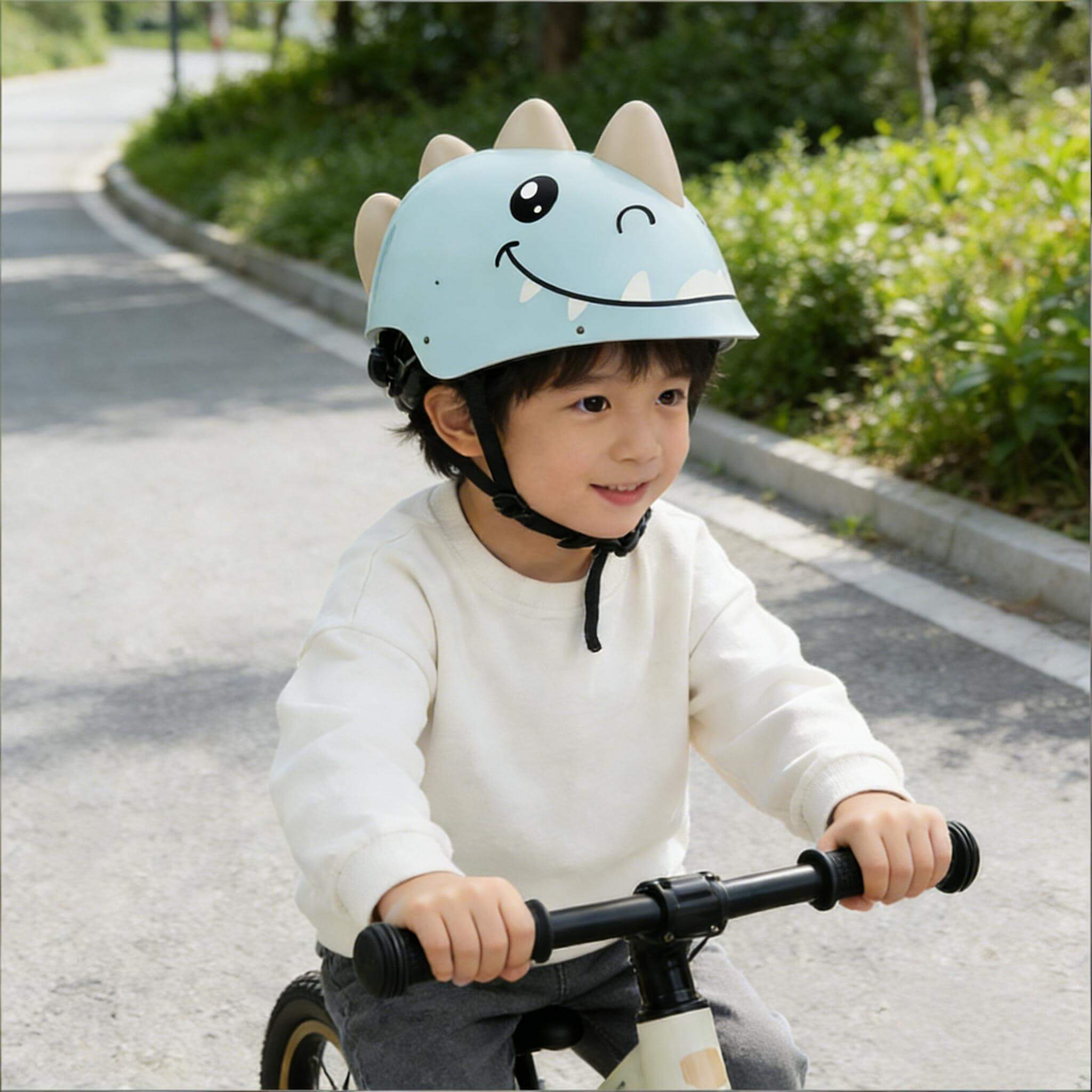 Kids Helmet Cute Lightweight Helmet Adjustable Head Circumference For Boys Girls