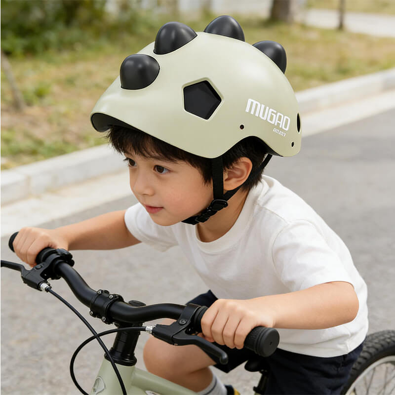 Kids Helmet Ventilated and Lightweight Helmet with Sunglasses for Multi-Sports Protection