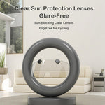 Kids Helmet Ventilated and Lightweight Helmet with Sunglasses for Multi-Sports Protection