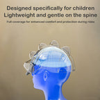 Kids Helmet Ventilated and Lightweight Helmet with Sunglasses for Multi-Sports Protection