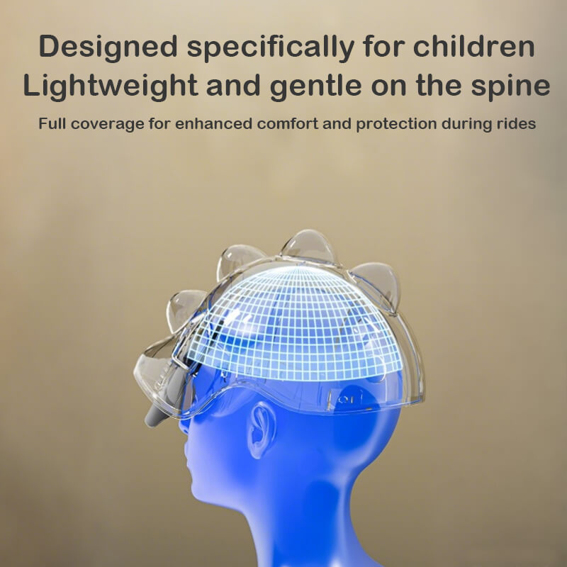 Kids Helmet Ventilated and Lightweight Helmet with Sunglasses for Multi-Sports Protection