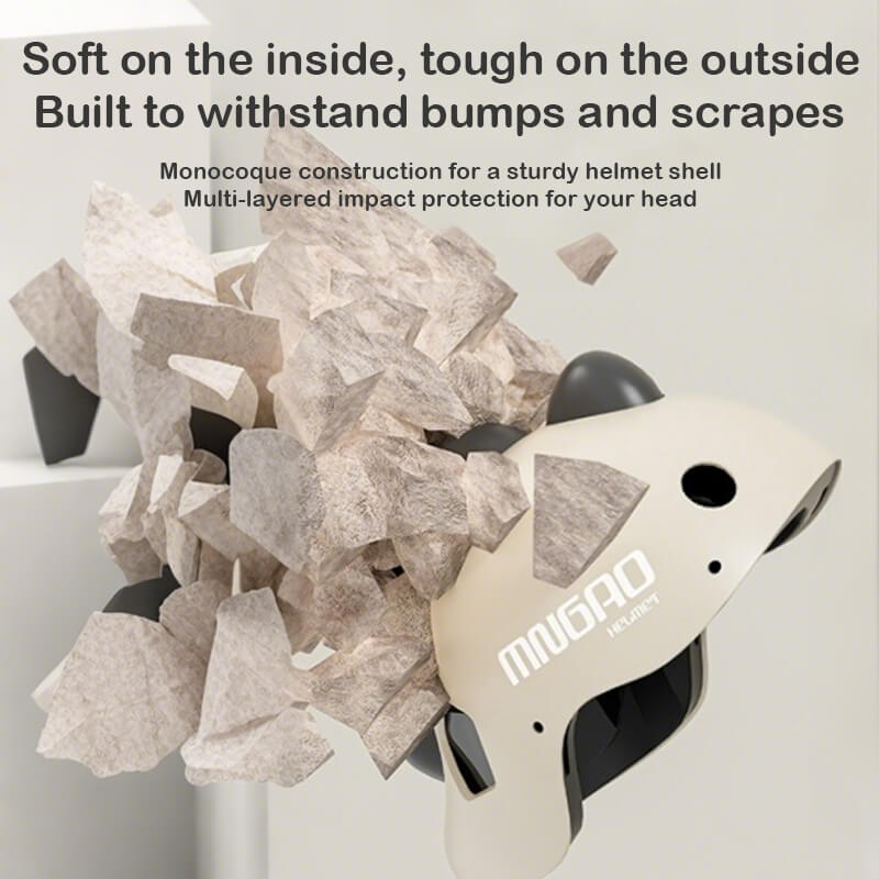 Kids Helmet Ventilated and Lightweight Helmet with Sunglasses for Multi-Sports Protection