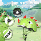 Kids Helmets Outdoor Lightweight Ventilated Helmets Multi-Sport Protection for 2-14 Years