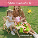 100PCS Kids Magnetic Blocks Princess Castle Set Magnetic Building Cubes Holiday Gift