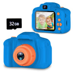 Children's First Camera 13MP HD Digital Camera with Games and 32GB SD Card and Card Reader