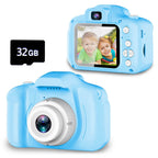 Children's First Camera 13MP HD Digital Camera with Games and 32GB SD Card and Card Reader