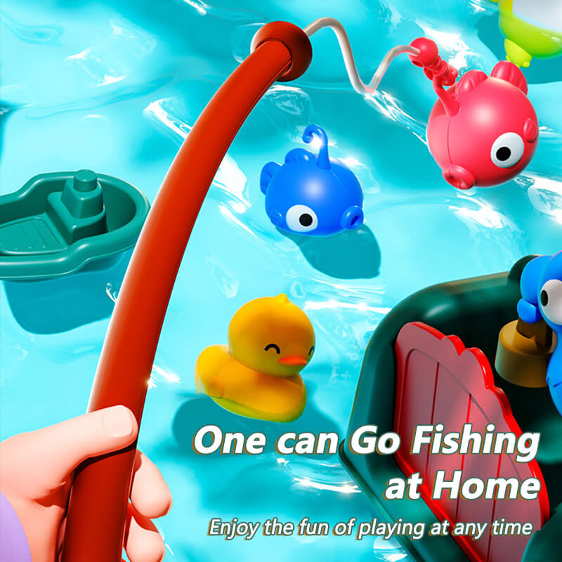 Kids Play Sink with Electric Sunflower Upgraded Water Table Running Water Slide Toy Fishing Game