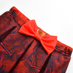Kids Princess Red Costume T-shirt Shirts and Bag Halloween Cosplay Outfit