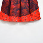 Kids Princess Red Costume T-shirt Shirts and Bag Halloween Cosplay Outfit