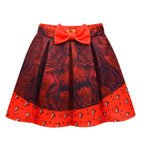 Kids Princess Red Costume T-shirt Shirts and Bag Halloween Cosplay Outfit