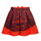 Kids Princess Red Costume T-shirt Shirts and Bag Halloween Cosplay Outfit
