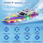 Kids RC Boat 2.4G Remote and Gesture Control 20KM/H Fast Boat Waterproof Toys