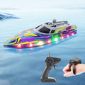 Kids RC Boat 2.4G Remote and Gesture Control 20KM/H Fast Boat Waterproof Toys