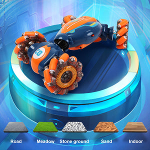 Kids Remote Control Stunt Car 360° Twist Climbing Car 3 Control Methods with Light Music
