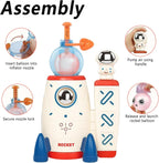 Kids 230pcs Space Magic Balloon Set Cute DIY Sticker Decorated Balloons Toy with Pump