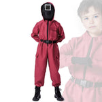 Kids Guard Costume Game 2 Soldier Cosplay Overal and Mask