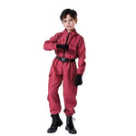 Kids Guard Costume Game 2 Soldier Cosplay Overal and Mask