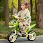 Kids Balance Bike/Tricycle Lightweight Frame Dinosaur Ride On Toys With Light & Music For Boys & Girls