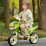 Kids Balance Bike/Tricycle Lightweight Frame Dinosaur Ride On Toys With Light & Music