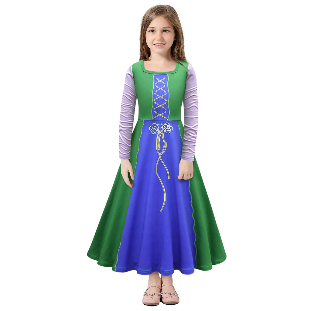Winifred Sanderson Costume Sanderson Sisters Costumes Kids Women Halloween Cosplay Dress Up