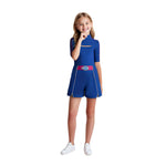 Addison Zombies Costume 3PCS Blue Addison Cosplay Outfit Top Shorts and Bracelet Set