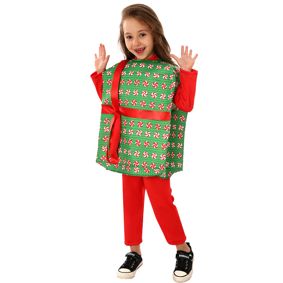 Kids Christmas Present Costume Boys Girls Gift Box Tops and Jumpsuit 2 – Sun Baby
