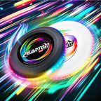 10.7'' LED Flying Disc with 13 Dynamic Light Modes Rechargeable and Waterproof Ultimate Disc for Games & Parties