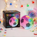 LED Glow Soccer Ball with 12 Colors and USB Charging Waterproof Football Toy for Kids 3+