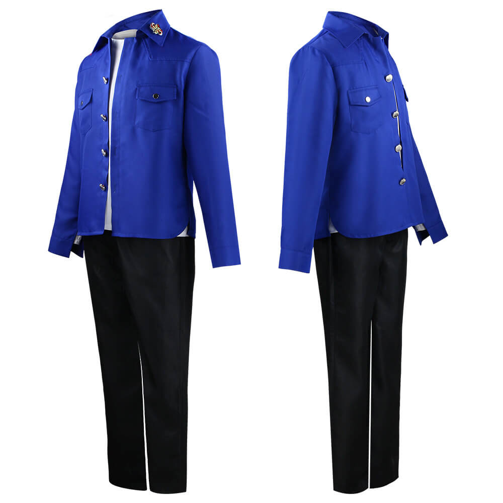 Adult Langa Costume Full Set Wig SK8 the Infinity Outfit for Teens Halloween Cosplay