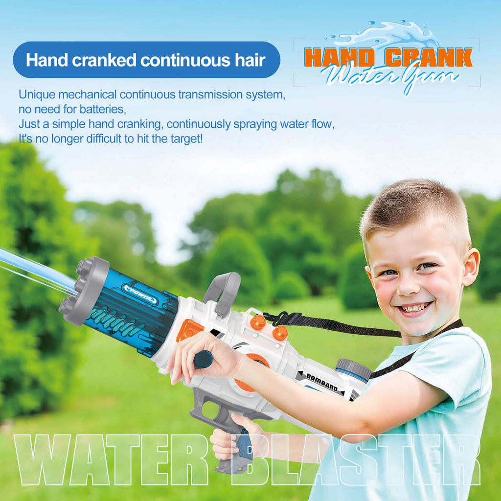 Large Capacity Water Gun Continuous High Water Pressure Parent-child Game Outdoor Summer Toy