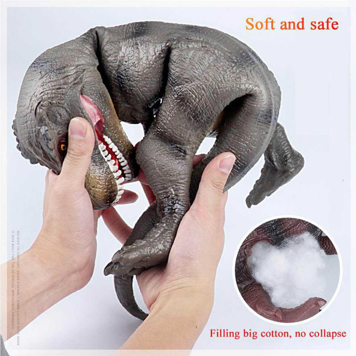 Jumbo Soft Dinosaur Figure With Sound Large Simulation Sounding Dinosaur Tyrannosaurus Rex