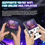 M9 Retro Handheld Game Console 128G SD Card Game Console with 18000+ Games and Dual 3D Joysticks For Gamers