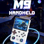 M9 Retro Handheld Game Console 128G SD Card Game Console with 18000+ Games and Dual 3D Joysticks For Gamers