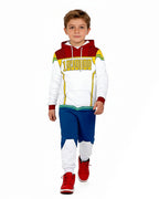 Kids Adult Hero Hooded Sweat Suit Unisex MHA Costume Hoodie Pants Set