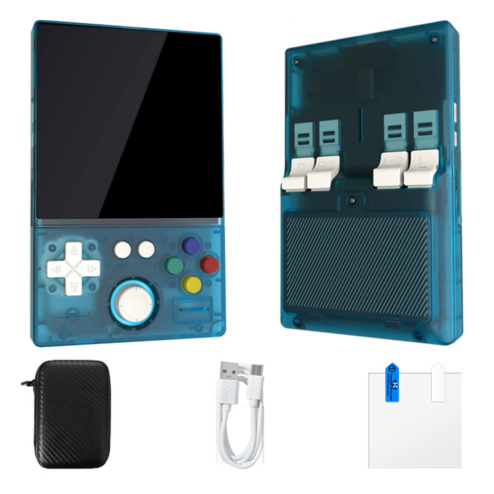 MINI40 Handheld Game Console Game 4.0'' 128GB SD Card Retro Console with RK3326 Chip and 4000mAh Battery