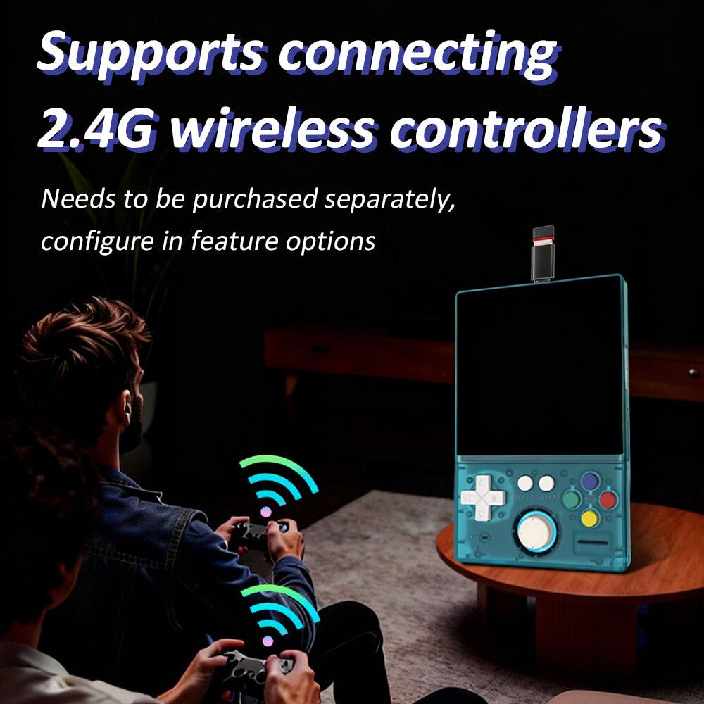 MINI40 Handheld Game Console Game 4.0'' 128GB SD Card Retro Console with RK3326 Chip and 4000mAh Battery