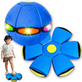 2in1 Magic Ball with 6 Light Music Transforming Flying Saucer Outdoor Indoor Interaction Toy